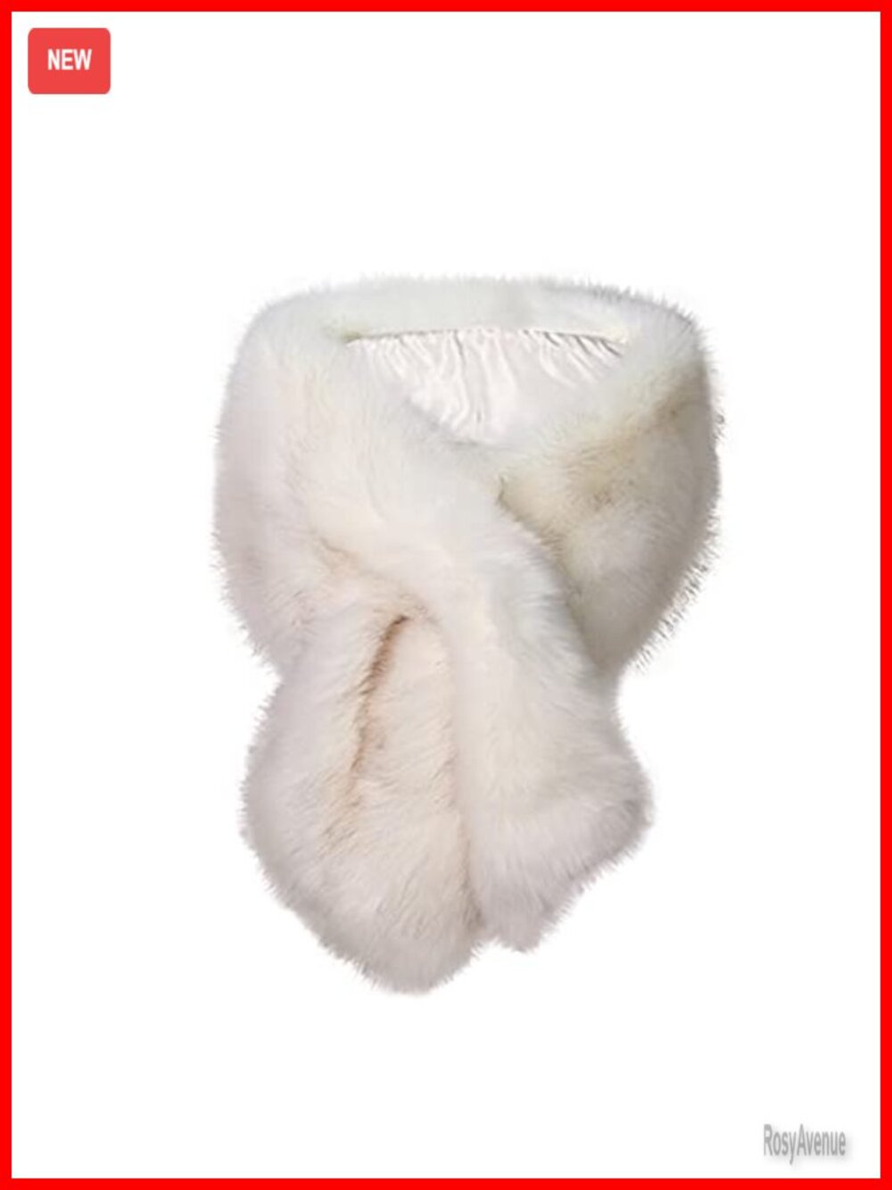 Faux Fur Bridal Shawl Stole Cover Up Winter Soft Bolero Scarf
